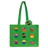 Bad Cupcake Colorful Shopping Bag Tote