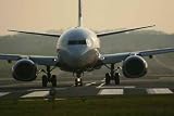 Airplane on the Ground - 24W x 16H - Peel and Stick Wall Decal by Wallmonkeys
