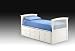 Cabin Captains Single White Childrens Guest Bed - BRAND NEW IN STOCK