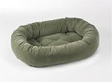 Bowser Donut Bed- Sage Microvelvet-Extra Extra Large