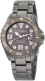 Haurex Italy Mens 7K374UGG Ink Grey Aluminum Bracelet Date Watch