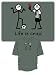 Life is Crap Humorous Red Card Soccer T-Shirt ... Medium