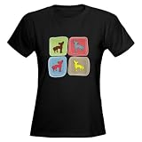 Chinese Crested Pet Women’s Dark T-Shirt by CafePress