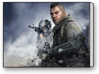 Funnyone Custom Modern Wall Art Decoration for Home John Soap Mactavish Call Of Duty Modern Warfare Canvas Prints
