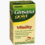 Ginsana Gold Formula,For Healthy Active Lifestyle-60ea