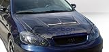 1999-2000 Honda Civic Carbon Creations Vader2 Hood