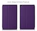 Lenovo Tab S8-50 case, FYY Ultra Slim Lightweight Premium PU Leather Cover Multi-Angle Stand Case for Lenovo Tab S8-50 Purple