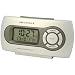 Precision MSF Radio Controlled Alarm Clock, Silver/Graphite
