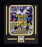 Pittsburgh Steelers - 8x10 Setup Custom Designed Double Matted Frame Kit with NFL Football Team Logo Medallion