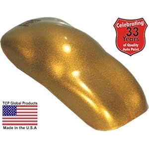 Saturn Gold Firemist ACRYLIC LACQUER Car Auto Paint Kit