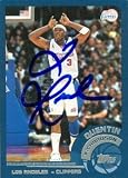 Quentin Richardson Autographed/Hand Signed Basketball Card (Los Angeles Clippers) 2002 Topps #59