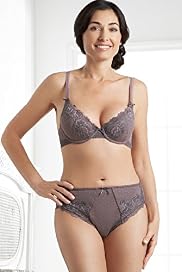 Adored Floral Embroidered Bow Padded Bra