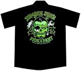 Zombie Joe's Hot Rod Car Work Shirt, Lucky 13