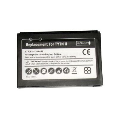 HQRP 1300mAh Battery compatible with HTC TyTN II, TyTN 2, P4550, O2 XDA Kaiser, Kaiser100, Kaiser 110, Kaiser 120, T-Mobile MDA Vario III / Vario 3 Smart Phones