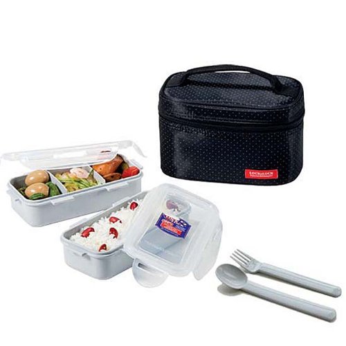 Cheap Price Microwavable Lock & Lock Bento Lunch Box Set Dishwasher