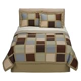 Mackenzie Blocks 4-pc. Comforter Set