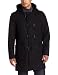 Levis Men’s Wool Melton Toggle Coat, Black, XX-Large
