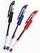 Uni-ball signo Rubber Grip & stick Retractable Ultra Micro Point Gel Pens -0.38mm-black.blue.red. 3 Ink Pens-value set