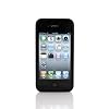 CaseCrown Apple iPhone 4 4G Polycarbonate GLIDER Case (Black Obsidian)