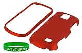 Orange Rubberized Hard Case for Samsung Intercept M910 Phone, Sprint