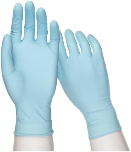 Shentex Hydrex N10655 Nitrile Glove, Powder Free, 9.5" Length, 6.2 mils Thick, X-Large (Pack of 50)