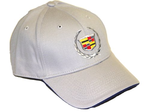 Cadillac Nascar Adault Gray Nascar Cap Hat Hats Caps