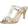 Delman Women's Monica Sandal,Metallic Multi,11 M US
