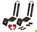 Malone J-Loader J-Style Universal Car Rack Kayak Carrier with Bow and Stern Lines