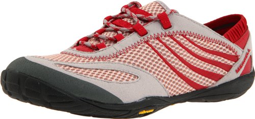 Merrell Women's Pace Glove Trail Running Shoe, Chili Pepper (7, Chili Pepper)