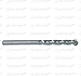 Ribbed Plastic Anchor Kit with Screws and Masonry Drill Bit (#14-16 x 1-1/4