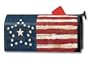 Antique Flag MailWraps 4th of July Mailbox Cover