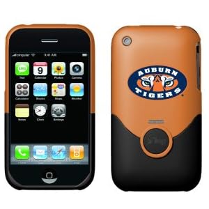 Auburn University Tiger Eyes on iFrogz Luxe iPhone Case 3G 3GS (Orange)