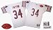 Walter Payton 1983 Chicago Bears #34 Authentic Throwback Mitchell and Ness NFL Football Jersey (Whit