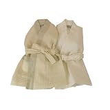 Exceptional Quality French Waffle Weave Bathrobe 100% Cotton Youth (8)
