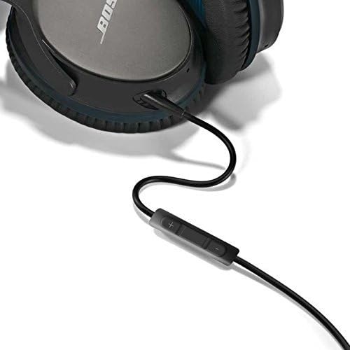 Premium Replacement Cord for Bose QC25 Headphones (Features: Inline Remote, Mic, Play, Pause and Volume Control) [Android Compatible]