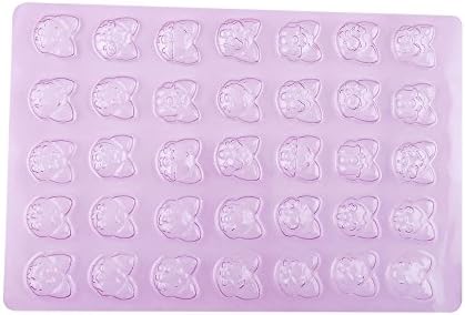 1 PCS Chocolate Molds Baby Shower Candy Making Supplies Jelly Maker Wholesale VD071 Fox Faces