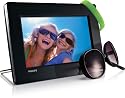 Philips SPF1017 Digitaler Bilderrahmen (17,8 cm (7 Zoll) Display, 16:9, Cardreader CF/SD/MMC/xD/MS)