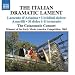 The Italian Dramatic Lament