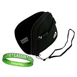 Canon PowerShot Black Neoprene Mini Glove Bag Carrying Sleeve For Slim Digi ....