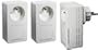 Netgear XAVT1601-100FRS Pack de 3 adaptateurs CPL Ethernet Powerline 200 Mbit/s Nano Avec prise femelle integr�e Homeplug AV 1 port