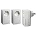 Netgear XAVT1601-100FRS Pack de 3 adaptateurs CPL Ethernet Powerline 200 Mbit/s Nano Avec prise femelle integr�e Homeplug AV 1 port