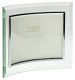 IMAGE OF Addison Ross, Glass Photo Frame, 5x7 , Curved Landscape, 5 x 7 Inches