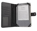 Kindle 3 Leather Executive Folio Cover, Black (Fits 6