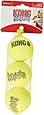 KONG Air Dog Squeakair Tennis Balls Dog Toy, Medium, Yellow, 3-Pack