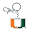 Miami Hurricanes NCAA Zamac Key Chain by Pro Specialties Group