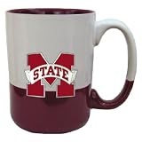 Mississippi State Bulldogs 15 oz. 2-Tone Grande Coffee Mug