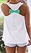 Ybenlow Women's Fashion Summer Sleeveless Printed T Shirt Tank Top