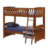 Night & Day Furniture Cinnamon Twin over Twin Bunk Bed