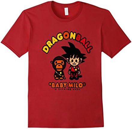 Men's Dragonball T shirt Medium Cranberry
