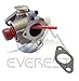 Everest Parts Supplies Carburetor Replacement for Tecumseh 20016, 20017, 20018 6.75 HP; Toro Lawn Mower Recyclers